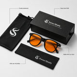 Gafas de Lente Naranja - Uso mixto atardecer y noche