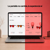 Gafas de Lente Roja - Uso nocturno