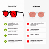 Gafas de Lente Roja - Uso nocturno